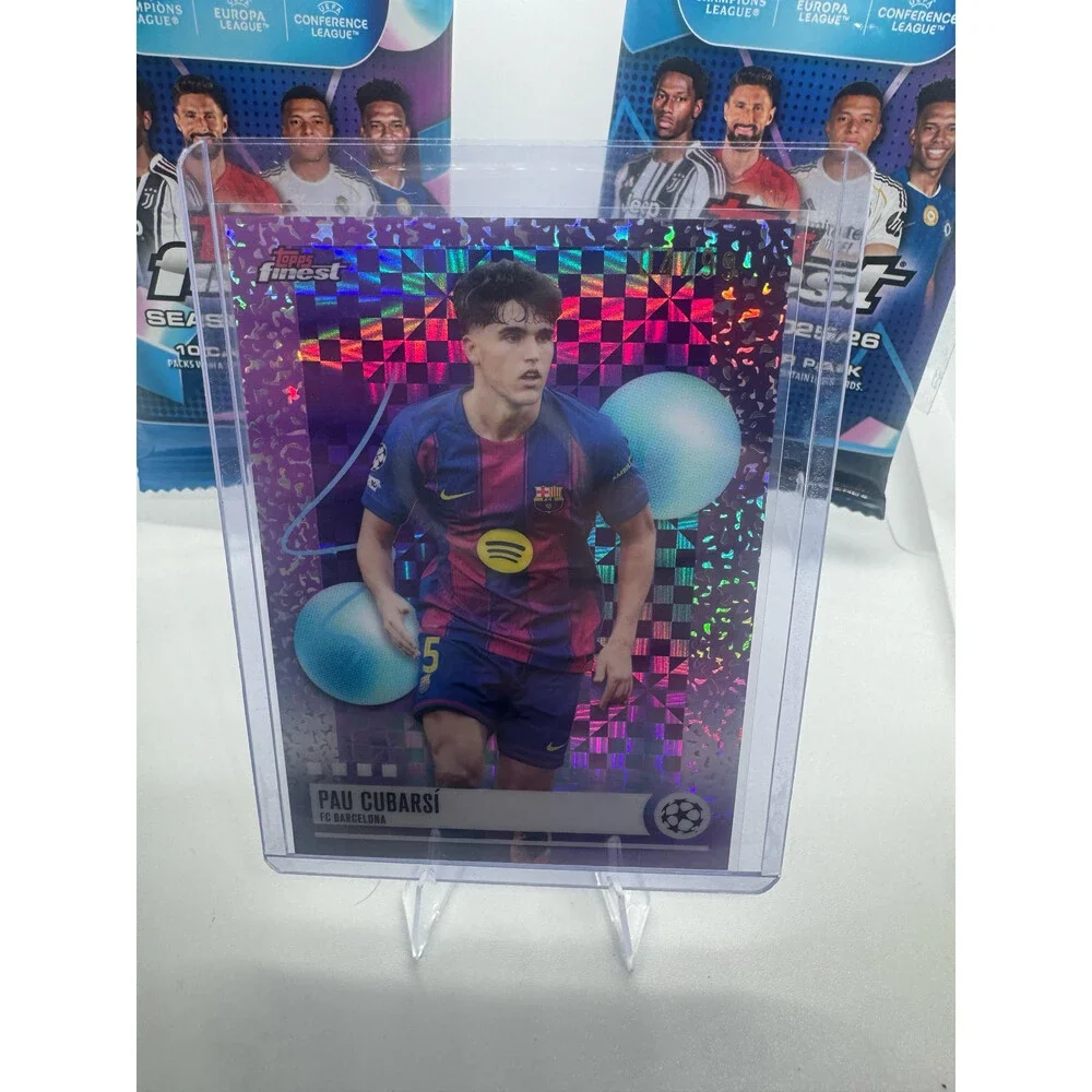 Topp Finest 2026 Pau Cubarsí, FC Barcelona Purple /99